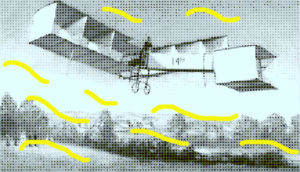 Santos-Dumont flying